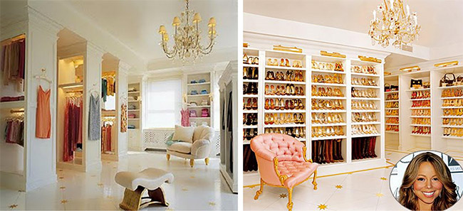 Desain Walk In Closet Mewah Milik Artis Lihatnya Bikin Minder