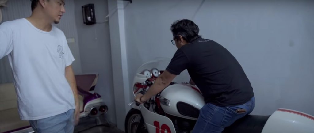 koleksi motor mewah artis