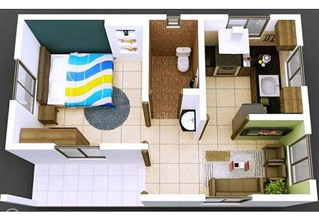 aplikasi 3D Small House Design