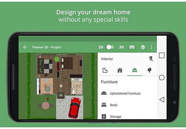 Aplikasi Desain Rumah Android Planner 3D