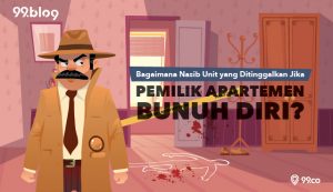 pemilik apartemen bunuh diri