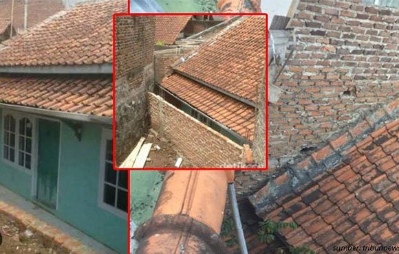 akses rumah ditutup tetangga