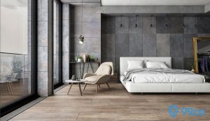 kamar tidur batu alam