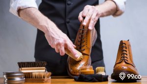 cara merawat sepatu
