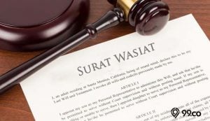 contoh surat wasiat