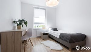 desain kamar kost 3x3