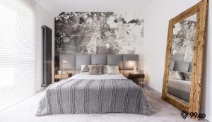 desain kamar tidur kecil