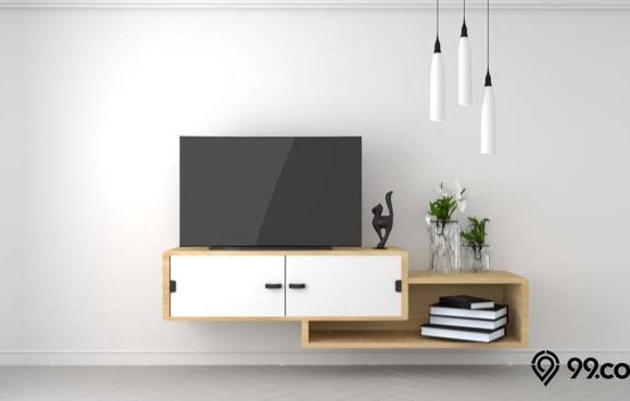 desain rak tv minimalis dan unik