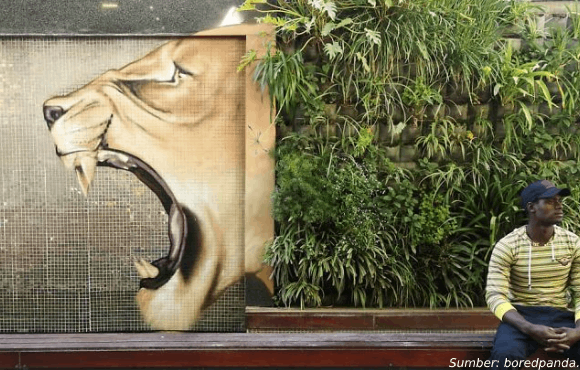 gambar grafiti seniman afrika