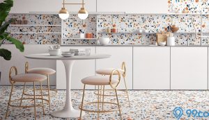 lantai teraso dapur