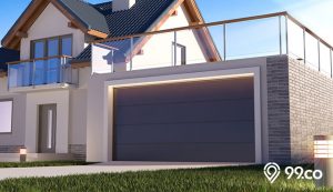 pintu garasi minimalis