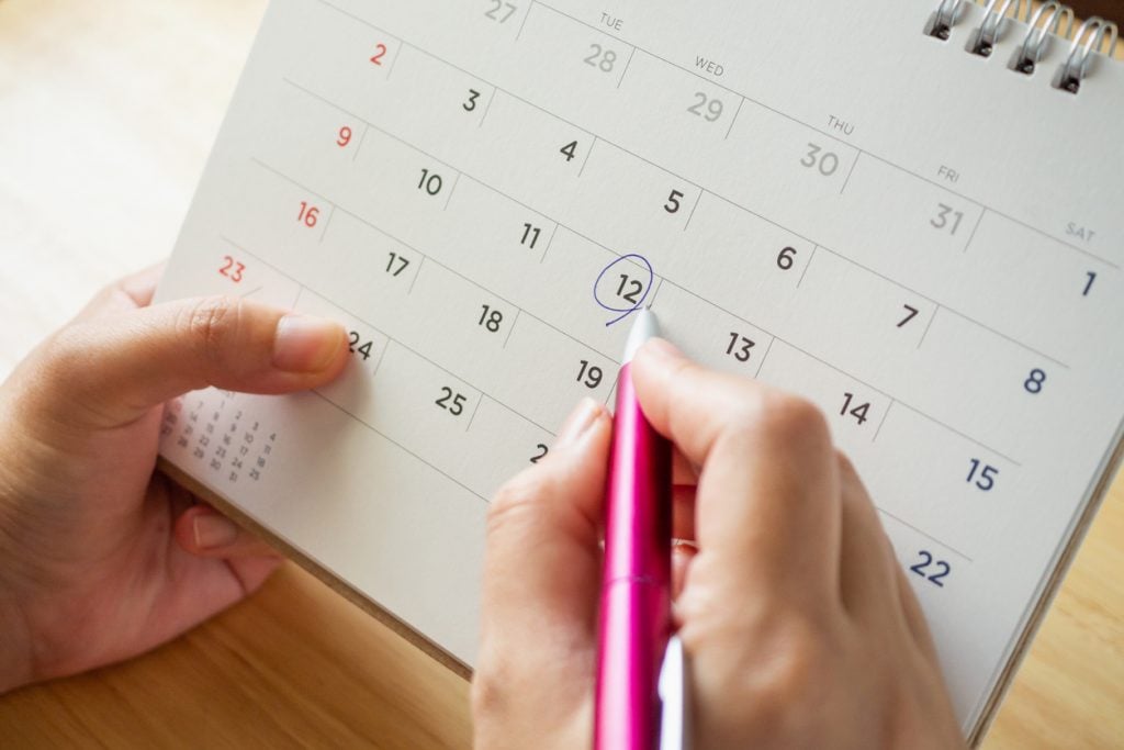 jadwal kalender 