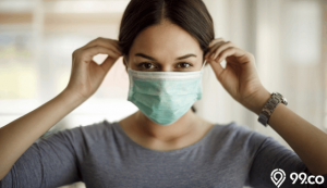 olahraga pakai masker