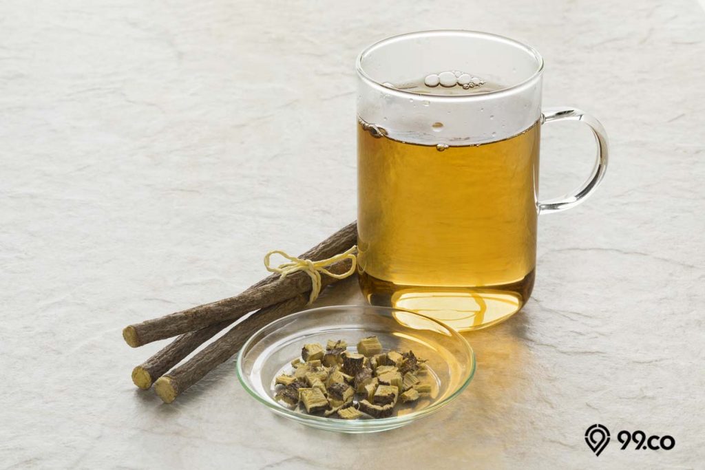 minum teh licorice untuk kesehatan