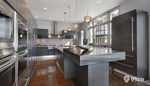 kitchen set aluminium