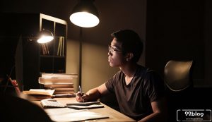 lampu belajar