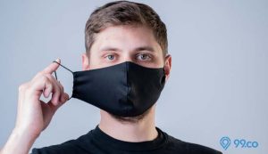 cara uji kualitas masker kain