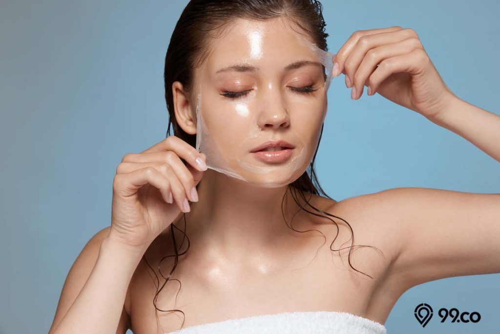 peel-off mask