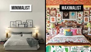 desain minimalis vs maksimalis