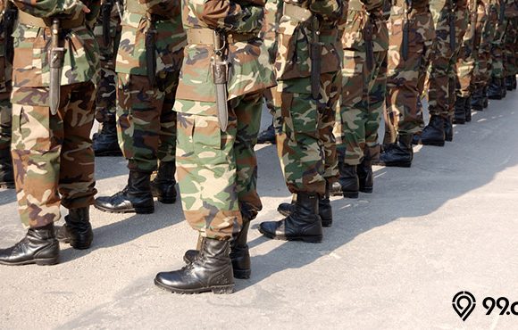 kaki tentara
