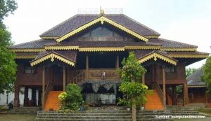 rumah adat bengkulu bubungan lima