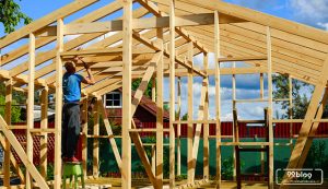 rumah kayu knockdown