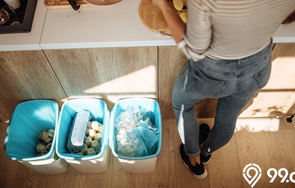 cara menghilangkaun bau sampah basah