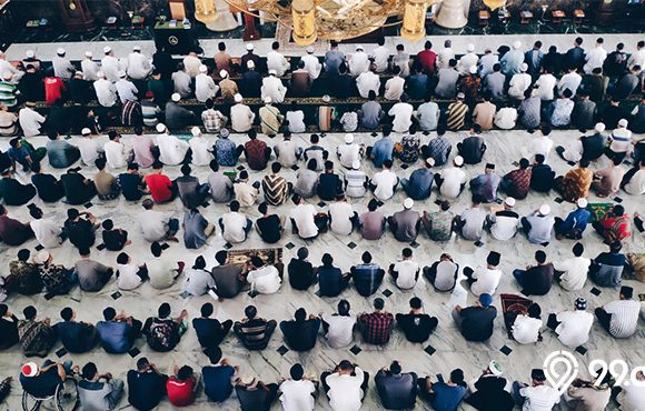 sholat jumat di rumah