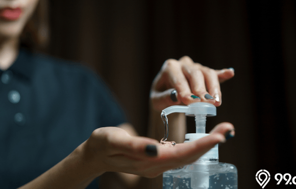 hand sanitizer