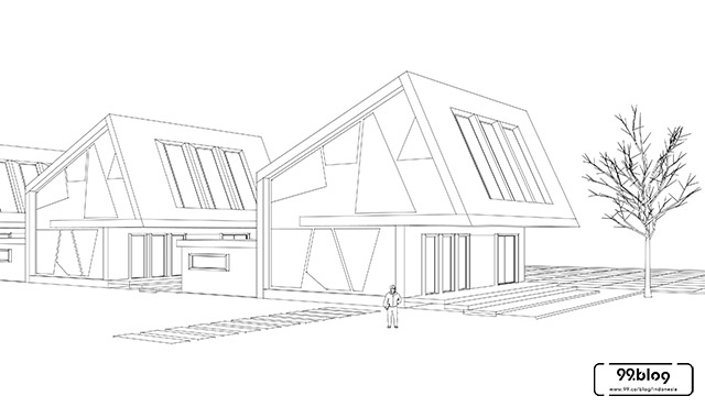 7 Sketsa  Rumah Minimalis  Modern Terbaru 2022 Pilihan Desain Terbaik 