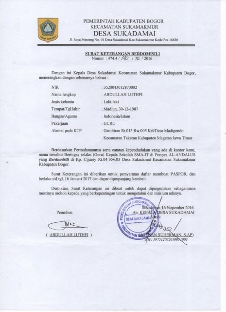 Surat Keterangan Domisili Syarat Cara Membuat Contoh Lengkap PEMERINTAH KOTA BANDAR LAMPUNG KECAMATAN KEMILING KANTOR LURAH BERINGIN RAYA Jalan Teuku Cik Ditiro Beringin Raya Kode Pos 35158 BANDAR LAMPUNG SURAT KETERANGAN DOMISILI PERUSAHAAN No.