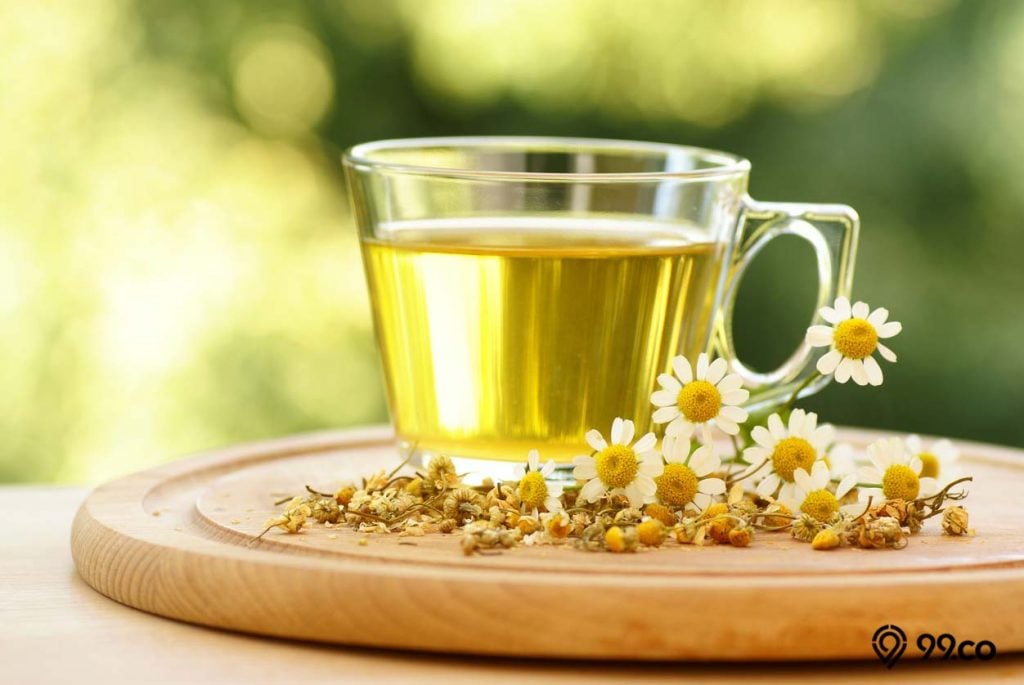 teh chamomile untuk atasi diare