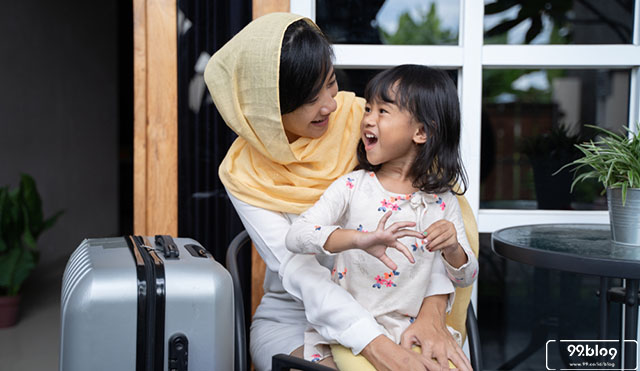 tips mudik membawa balita