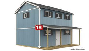 rumah kecil tuff shed home