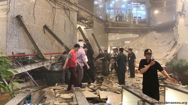 Selasar Gedung BEI Ambruk, Ternyata Ini Dugaan Penyebabnya!